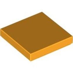 3068b-110 Tegel 2x2 oranje, lichthelder NIEUW *1B119
