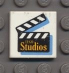 3068bpx6-1 Tegel 2x2 Studio's klapper wit NIEUW *
