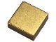 3070b-65 Tegel 1x1 goud, metallic NIEUW *1B107