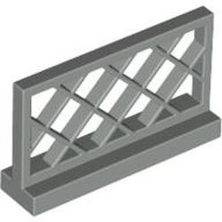 3185-9 Hekwerk 1x4x2 klassiek ruitpatroon lichtgrijs (klassiek) NIEUW *0D020