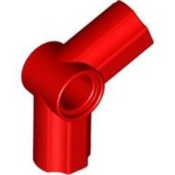 32015-5 Technic, Hoekverbinding gebogen 112,5 graden #5 rood NIEUW *1A079