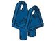 32069-7G Technic, Besturingsarm met 2 pinnen blauw gebruikt *0L0000