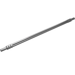 32202-95 Technic, zachte as lengte 16 noppen zilver, mat NIEUW *