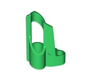 32527-6 Technic, Sierpaneel # 5 Small Short, Large Hole, Side A groen NIEUW *4T064