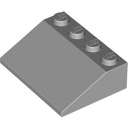 3297-86 Dakpan 33 graden 3x4 grijs, licht (blauwachtig) NIEUW *1B129