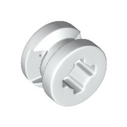 34337-1 Wiel klein (velg) 8x6mm vierkant asgat MET SLEUF wit NIEUW *5W000