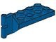 3639-7G Scharnier 2x4 met verhoogde koppeling verticaal (mannetje) blauw gebruikt *1D0000