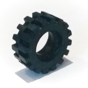3641-11G Band 15x6mm offset zwart gebruikt *5W000