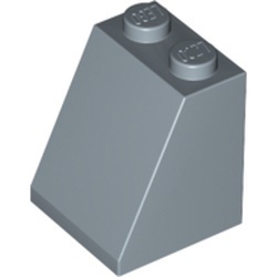 3678b-55 Dakpan 65 graden 2 breed met bodemnop blauw, zandkleurig NIEUW *1B158