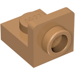 36840-150 Verbindingsplaat 1x1- 1x1 OMGEKEERD caramel, midden NIEUW *1B259
