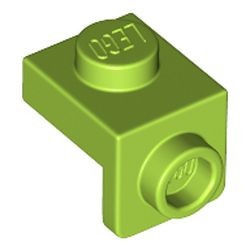 36841-34 Verbindingsplaat 1x1 - 1x1 lime NIEUW *1B256