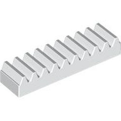 3743-1 Technic, Tandwiel heugel 1x4 wit NIEUW *0D000