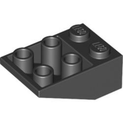 3747-11 Omgekeerde dakpan 33 graden 2x3 zwart NIEUW *1B219