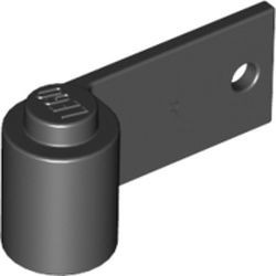 3821-11 Autodeur 1x3x1 rechts zwart NIEUW *1B272
