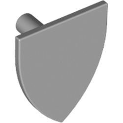 3846-86 Schild driehoek zonder opdruk grijs, licht (blauwachtig) NIEUW *0L0000