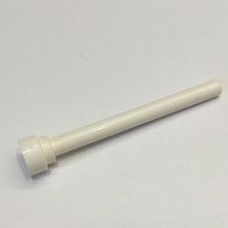 3957b-1 Antenne 1x4 noppen hoog platte top wit NIEUW *1B054
