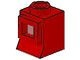 39c01-5G Raam 1x1x1- KLASSIEK met glas rood gebruikt *1C033