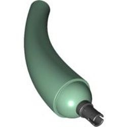 40395c01-48 Dinosaurus begin lange staart met pin groen, zandkleurig NIEUW *0D000