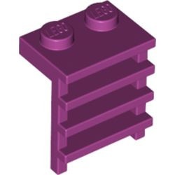 4175-71 Platte plaat 1x2 met trapje magenta NIEUW *0L0001