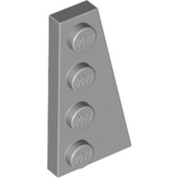 41769-86 Wig plaat 4x2 rechts grijs, licht (blauwachtig) NIEUW *1B230