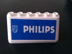 4176pb26-1G Ruit 2x6x2 PHILIPS wit gebruikt *