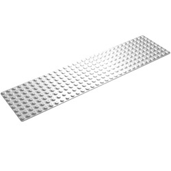 4187-1 Basisplaat 8x32 (geen nopgaten onder) wit NIEUW *3K000