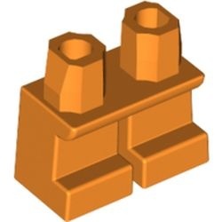 41879-4 KORTE benen, heupen en benen gelijke kleur oranje NIEUW *2B000