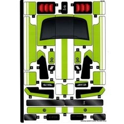 42138stk01 STICKER 42138 Ford Mustang Shelby GT500 NIEUW *0S0000
