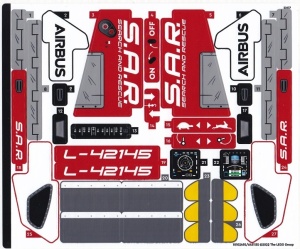 42145stk01 STICKER 42145 Airbus H175 helicopter NIEUW *0S0000