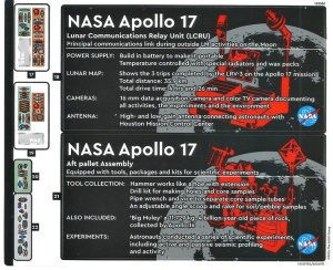 42182stk02 STICKER 42182-02 NASA Apollo maanrover sticker 2 NIEUW *0S0000