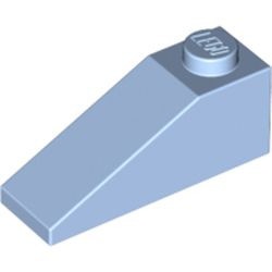 4286-105 Dakpan 33 graden 1x3 blauw, lichthelder NIEUW *1B124
