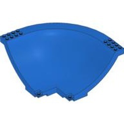 43086-7G Arena sectie/skateboard arena HOEKSTUK (kan alleen verzonden worden per pakketpost) blauw gebruikt *0M0000