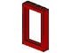 4347-5G Raam 1x4x5 met vast glas (zie ook 2493) rood gebruikt *1C036