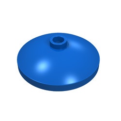 43898-7 Schotel 3x3 blauw NIEUW *1B048