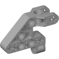 44135-86G Bionicle Rahkshi Torso Lower Section grijs, licht (blauwachtig) gebruikt *