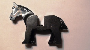 4493c01pb00-11 Paard zwart NIEUW *5K000