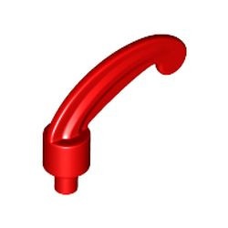 4502a-5 Pluim- klein rood NIEUW *0L0000