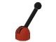 4592c02-5 Versnelling- rode console met zwarte hendel rood NIEUW *1A081