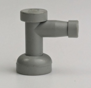 4599-9 Kraan 1x1 lichtgrijs (klassiek) NIEUW *0B0000