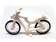 4719c02-1 Fiets (wiel en band 1 deel) wit NIEUW *5K000
