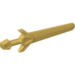 48495-115G Zwaard Knights Kingdom goud, parel gebruikt *1R0000