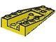 4856-3G Wig OMGEKEERD 6x4 steen 2x3 nopgaten geel gebruikt *1D011
