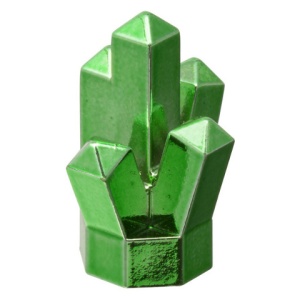 52-64G Kristal groen, chrome gebruikt *1B051