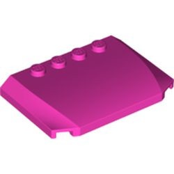 52031-47 Wig 4x6x2/3 (motorklep breed) roze, donker NIEUW *0B004