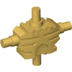 54275-115 Torso mechanisch, 4 pinnen goud, parel NIEUW *0B0000