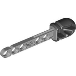 57028c01-86G Technic Competition Arrow smalle kop grijs, licht (blauwachtig) gebruikt *
