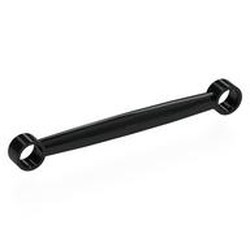 5996-11 Technic, verbinder 8 noppen lang zwart NIEUW *0L000
