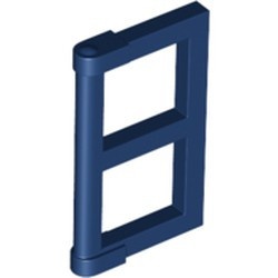 60608-63 Raampaneel 1x2x3 voor ramen 3853- Voor elk raam 2 stuks nodig blauw, donker NIEUW *1B284
