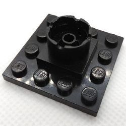 6067-11G Mastbasis zwart gebruikt *