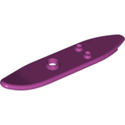 6075-71G Surfbord magenta gebruikt *1E012